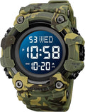FANMIS Mens Military Multifunction Digital LED Watch Electronic Waterproof by FANMIS
