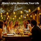 Outdoor Lights String Patio Outside - 100ft 30M LED Waterproof Light - Hanging - Image 8