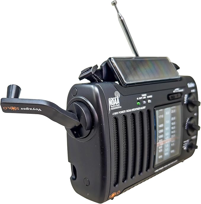 Kaito Voyager Solo Emergency AM FM SW NOAA Weather Alert Radio - Image 5
