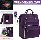 LOVEVOOK Laptop Backpack for Women, 15.6 Inch Professional Womens Travel - Image 4