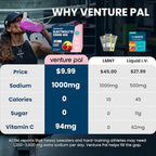 Venture Pal High Sodium Sugar Free Electrolytes Powder Packet, Zero Calories - Image 3