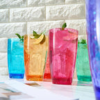 Khen Iceberg Plastic Reusable Drinking Glasses Restaurant Cups Style 19 oz - Image 3