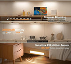 Under Cabinet Lighting, 3 Color Temperatures Motion Sensor Light Indoor 2 Pack - Image 2