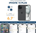 TIESZEN for iPhone 15 Plus Case, Compatible - Image 8