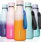 BJPKPK Insulated Water Bottles, 18 oz Stainless Steel Metal Water Bottle by BJPKPK