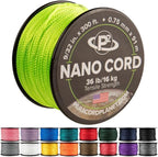 Paracord Planet Nano Cord –Lightweight Nylon Nano Paracord – Great by ParacordPlanet
