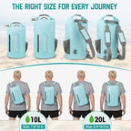 BKNOOU Dry Bag Waterproof Backpack - Image 8