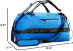 Haimont Large Waterproof Duffel Backpack Roll-Top Heavy Duty Dry Duffle Bag - Image 8