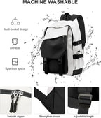 coowoz School Bag Lightweight Casual Daypack College Laptop Backpack - Image 5