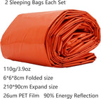Emergency Sleeping Bag, Bivvy Bag, Survival Sleeping Bag, Camping Bivy Sacks - Image 3