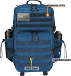 45L Tactical Backpack for Men Women, Military Assault Pack - Image 9