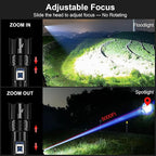 Flashlight 10000 High Lumens Rechargeable - 30W Super Bright LED Flash Light | - Image 3