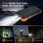 Solar Power Bank, 49800mAh Wireless Portable Phone Charger - Image 7