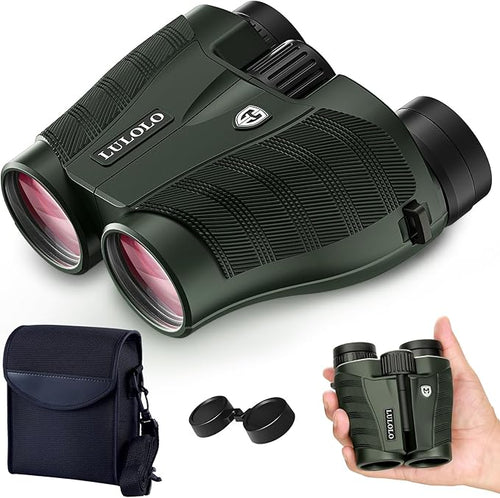 12x30 Compact HD Binoculars for Adults High Powered by LULOLO