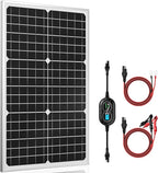 SUNER POWER 12V Solar Panel Kit 30W, High Efficiency 30 Watt Solar Panel + by SUNERPOWER