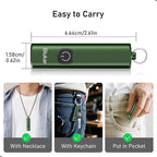 Blukar Rechargeable EDC Flashlight, Mini Keychain Flash Light - Image 5