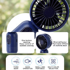 Rossesay 6 Pcs Mini Portable Fan Bulk Cute Handheld Lightweight Small Little - Image 3