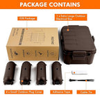 RESTMO 5-Piece Outdoor Waterproof Electrical Box Set – 12.5" x 8.5" x 5" Large - Image 9