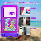 Personalized Initial Waterproof Phone Pouch Case - Image 2