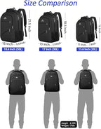 MATEIN 18.4 Inch Laptop Backpack 50 L, Extra Large Anti Theft Carryon Backpack - Image 8