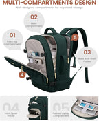 LOVEVOOK Carry On Travel Backpack - Image 4