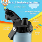 baab 18oz Kids Water Bottle, Insulated Kids Water Bottle - Image 3