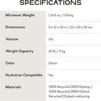 Nemo Equipment Resolve Endless Promise Technical Active Daypack - 25L - Citron - Image 5