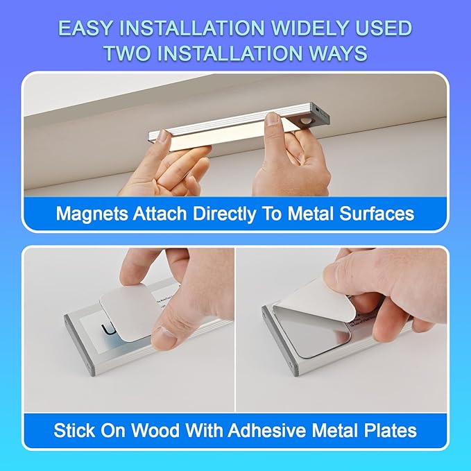 Under Cabinet Lighting, 2400mAh Motion Sensor Light Indoor, 160lm - Image 7