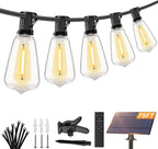 Brightever 75FT Solar String Lights Outdoor Waterproof by Brightever