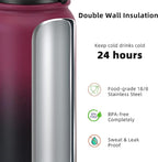 Fanhaw 20 oz Insulated Stainless Steel Water Bottle - Image 4