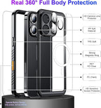 Temdan Compatible with iPhone 16 Pro Case Waterproof, Compatible with MagSafe - Image 5