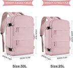 coowoz Large Travel Backpack For Women Men, Carry On Backpack Flight Approved - Image 3