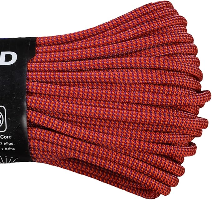 Atwood Rope MFG Color Changing 550 Paracord 100 Feet 7-Strand Core Nylon - Image 2