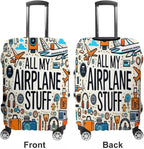 Airplane Travel Accessories Collection Stretch Luggage Cover, Washable Suitcase - Image 3