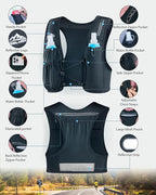 Zelvot Running Vest for Women Men, USA Original Patent, Adjustable Chest Straps - Image 5