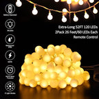 Battery Operated LED Globe String Lights - Image 4