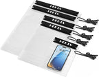 HEETA 5-Pack Clear Waterproof Dry Bag Pouch, Water Tight Cases Dry Bags by HEETA