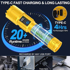 Banral Rechargeable Tactical Flashlights 2000 High Lumens - 5000mAh Super - Image 3