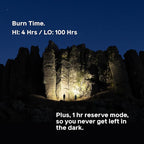 BioLite Range 300 Waterproof, Fast-Charging Rechargeable Headlamp, Midnight Grey - Image 8