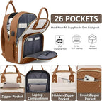 Laptop Backpack for Women Work Bookbag: 15.6 Inch College Backpacks - Image 2