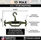 Tough Hook ID MAX Heavy Duty Identification Hanger, USA Made 200 Lb Cap - Image 2