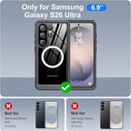 ANTSHARE IP68 Waterproof Case for Samsung Galaxy S26 Ultra - Image 2