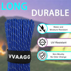 VVAAGG Reflective Paracord Rope 100FT, 7 Strand Nylon para Cord Lanyard Utility - Image 2