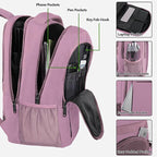 MATEIN Personal Item Backpack 18 * 14 * 8, Underseat 15.6 inch Travel Laptop - Image 4