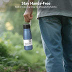Small Water Bottle 12 oz, Dusgut Insulated Water Bottle, Stainless Steel - Image 5