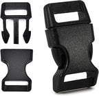 5/8" Black Plastic Side Release Buckle Curved Quick Release by Unknown