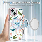 Case for iPhone 13/14, Sealife Whale Ocean Wildlife Clear Phone Case Design，for - Image 4