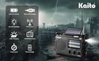 Kaito KA500 5-way Powered Emergency AM/FM/SW NOAA Weather Alert Radio - Image 5