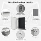 Namunanee Outdoor Electrical Junction Box, ABS Water Resistant Enclosure - Image 4