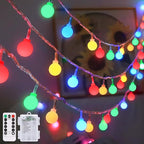 JMEXSUSS 100 LED Battery Operated Christmas Lights Indoor Outdoor Waterproof by JMEXSUSS